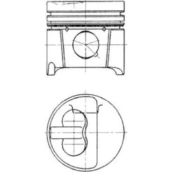 Píst motoru Píst KOLBENSCHMIDT (94786700)