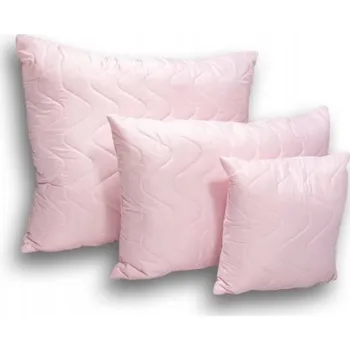 Polštář POLŠTÁŘ NA SPANÍ 70X80 RŮŽOVÝ, VYSOKÁ KVALITA, ANTIALERGICKÝ – POLSKÝ VÝROBEK