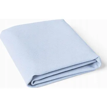 Prostěradlo Froté prostěradlo 120x60 světle modré 11