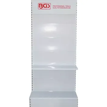 Prodejní panel na nářadí 1000 x 450 x 2200 mm (BGS100057) (Prodejní panel na nářadí o rozměrech 1000 x 450 x 2200 mm nabízí přehledné uspořádání nářadí a snadný přístup díky robustní konstrukci. Vhodný pro dílny, servisy i prodejny.)