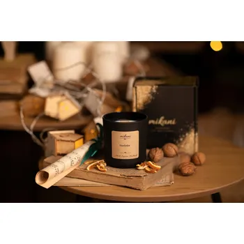 Svíčka Sójová svíčka Mikani jablečný koláč