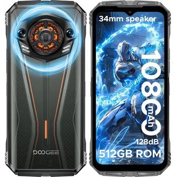 Mobilní telefon Smartphone DooGee S Punk Pro 20 GB / 512 GB 4G (LTE) oranžový