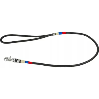 Vodítko pro psa Barry King Vodítko lanové, 8 mm / 100 cm, černé