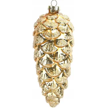Vánoční ozdoba Skleněná Vánoční Koule šiška 18cm RF0691