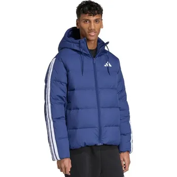 Pánská bunda adidas Ess 3S P D HD J námořnická modrá JX7799 pánské m