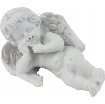 Obraz Ležící anděl z polyresinu - dekorace na stůl nebo poličku X5092