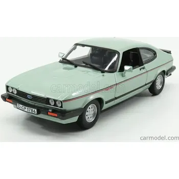 autíčko Bburago Ford england Capri Injection 1982 1:24 Světle Zelená Met