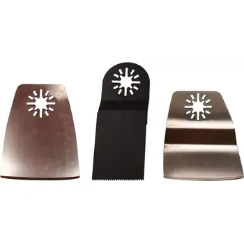 Nářadí pro automobil Sada nožů/škrabek pro BGS 8580 (BGS108580-3) (Sada nožů a škrabek pro BGS 8580 obsahuje přesně tvarované nástroje pro efektivní odstranění těsnění a zbytků materiálu při opravách. Kompatibilita s modelem BGS 8580 zajišťuje snadnou výměnu a použití.)