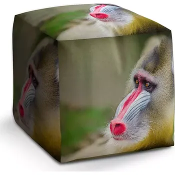 Taburet Sablio Taburet Cube Mandril: 40x40x40 cm