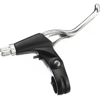 Brzda na kolo Brzdové páky BP černo stříbrné V-Brake AL ( dvouprstové )