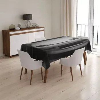 ubrus Sablio Ubrus Bílé sportovní auto - 130x170 cm