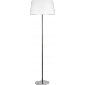 Stojací lampa Stojací lampa Amor 1xE27 max. 60W chromovaný kov bílé stínidlo z tkaniny