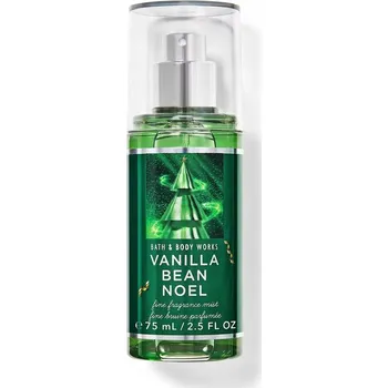Tělový sprej Bath & Body Works Tělový sprej Vanilla Bean Noel 75 ml