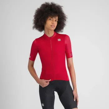 cyklistický dres SPORTFUL Cyklistický dres s krátkým rukávem - SRK W - červená