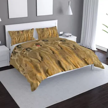 Povlečení Sablio Povlečení Surikaty - 140x220 / 90x70