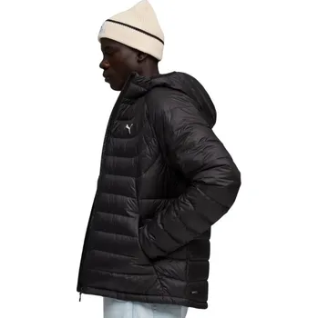 Pánská péřová bunda Puma Packlite Hooded Down Jacket black 685221 01 pánské s