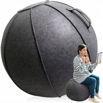 Gymnastický míč GYMNASTICKÝ MÍČ 3V1 TABURET K SEZENÍ U STOLU REHABILITAČNÍ 65 CM