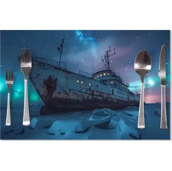 prostírání Sablio Prostírání Vrak lodi při polární záři: 40x30cm