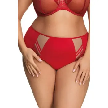 Kalhotky RAJSKÉ KALHOTKY K497 ČERVENÉ červená 4XL