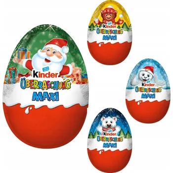 Čokoláda Kinder Maxi překvapení Sladké vajíčko pokryté mléčnou čokoládou 100 g