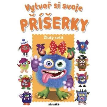 omalovánky Vytvoř si svoje příšerky Žlutý sešit