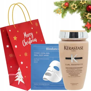 Kosmetická sada DÁRKOVÁ SADA HYDRATAČNÍ MASKA + ŠAMPON NA KUDRNATÉ VLASY 250ml