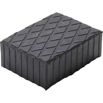 zvedák Gumová podložka pro zvedací plošiny 160 x 120 x 60 mm (BGS106484) (Gumová podložka pro zvedací plošiny s rozměry 160 x 120 x 60 mm chrání povrch vozidla před poškozením a zajišťuje stabilní oporu při zvedání. Vhodná pro běžné typy zvedacích plošin.)