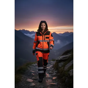 Bunda MEDIK UNISEX, softshell Velikost M červená/černá