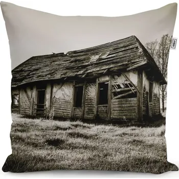 Polštář Sablio Polštář Starý dům - 40x40 cm