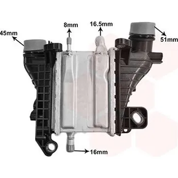 Chladič motoru Chladič turba VAN WEZEL 15014701