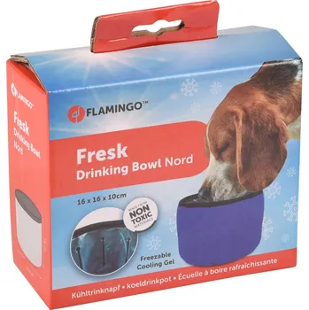 Miska pro psa Flamingo Chladící miska cestovní průměr 16cm