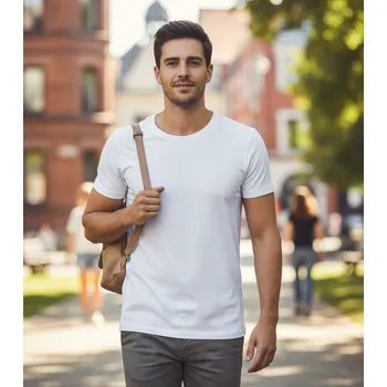 Pánské tričko MALFINI Triko BASIC MAN 160g, různé barvy Velikost XXXXL bílé