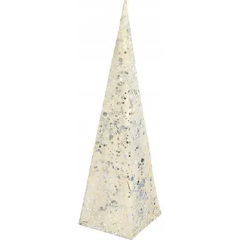 Obraz Bílá kuželová vánoční stromka ze sisalu 60 cm