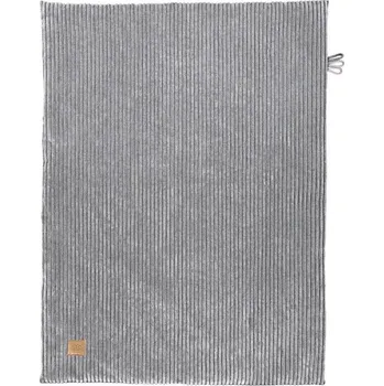 deka Šedá manšestrová dětská deka 100x77 cm – Meowbaby ID_1822042