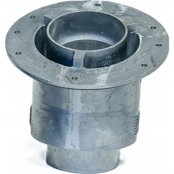 Komín Stěnový komín sání a výfuku, kombinovaná stříška pro topný agregát