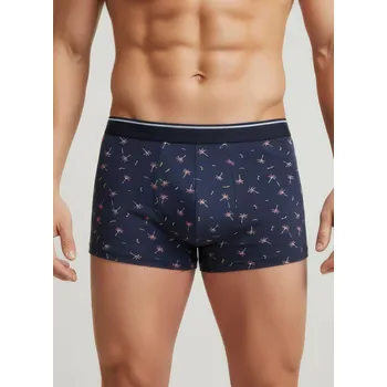 Pánské spodní prádlo Pánské boxerky s barevným vzorem palma, VELIKOST L