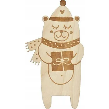 Doplněk ke knize Dřevěná záložka do knihy - Slečna Medvědice