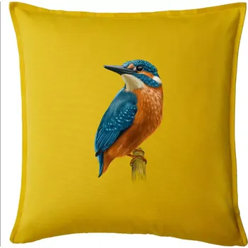 Polštář Lednáček kreslený - Polštář 50x50 - 50x50 - Pouze potah ( Žlutá )