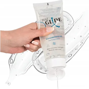 Lubrikační gel Intimní gel NA VODNÍ BÁZI, bezpečný pro pokožku, kondomy a erotické pomůcky, 200 ml