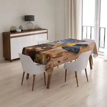 ubrus Sablio Ubrus Wall-E robot Město - 90x90 cm