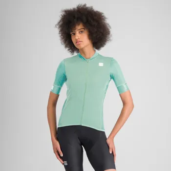 cyklistický dres SPORTFUL Cyklistický dres s krátkým rukávem - SRK W - zelená L