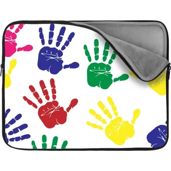 pouzdro na notebook Sablio Obal na notebook Barevné otisky - 13"