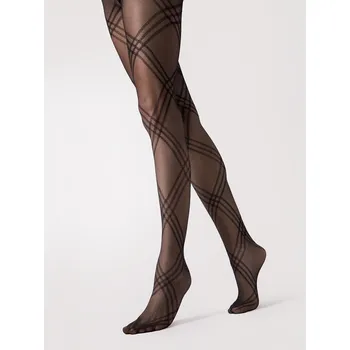 Dámské punčochy Fiore punčocháče G6124 Tess 30 den 2-4 černá 2-S