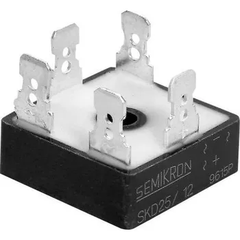 Elektronická stavebnice Diotec DB25-12 můstkový usměrňovač D-63 1200 V 25 A třífázový