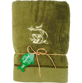 Osuška pro rybáře se štikou 70 x 140 cm