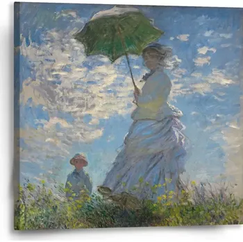 Obraz Sablio Obraz Dáma se slunečníkem - Claude Monet - 50x50 cm
