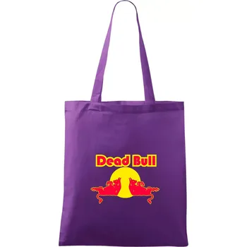 Dead Bull - Taška bavlněná - 42 x 38 cm ( Fialová )