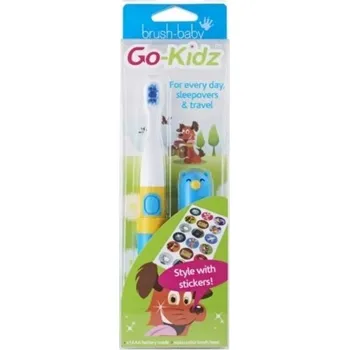 Elektrický zubní kartáček Kartáček Brush-Baby Sonický kartáček pro děti GoKidz