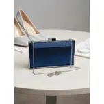 Společenská kabelka v královsky modré barvě, VELIKOST UNI