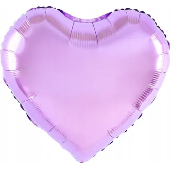 Balónek Fóliový balónek srdce 45 cm fialový